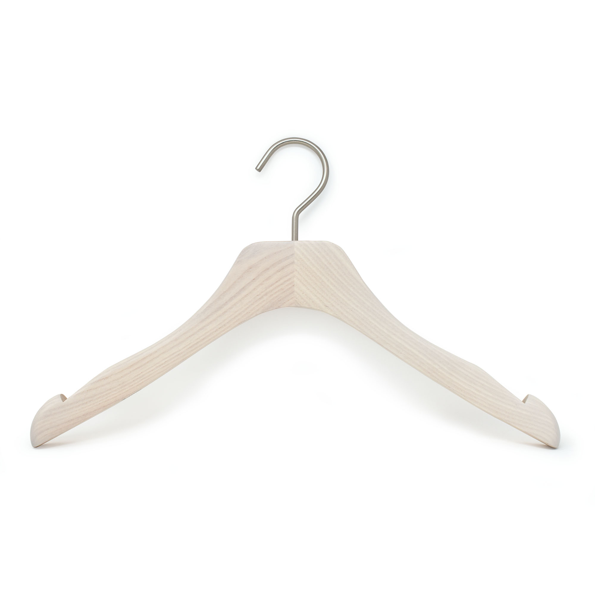 hanger for dresses, with notches