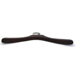 Hangers for women, in wood with notches, brown color