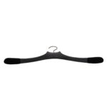 10 perchas para camisas en madera de fresno - Vintage color negro