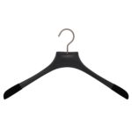 10 perchas para camisas en madera de fresno - Vintage color negro