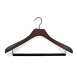 quality wooden hanger for suit