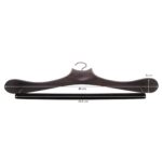 cintres pour costume, cintre en bois de luxe - 45 cm