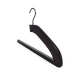 percha de madera para pantalones, abierta, fácil almacenamiento