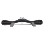 cintre pour costume ou tailleur en bois noir - 38 cm