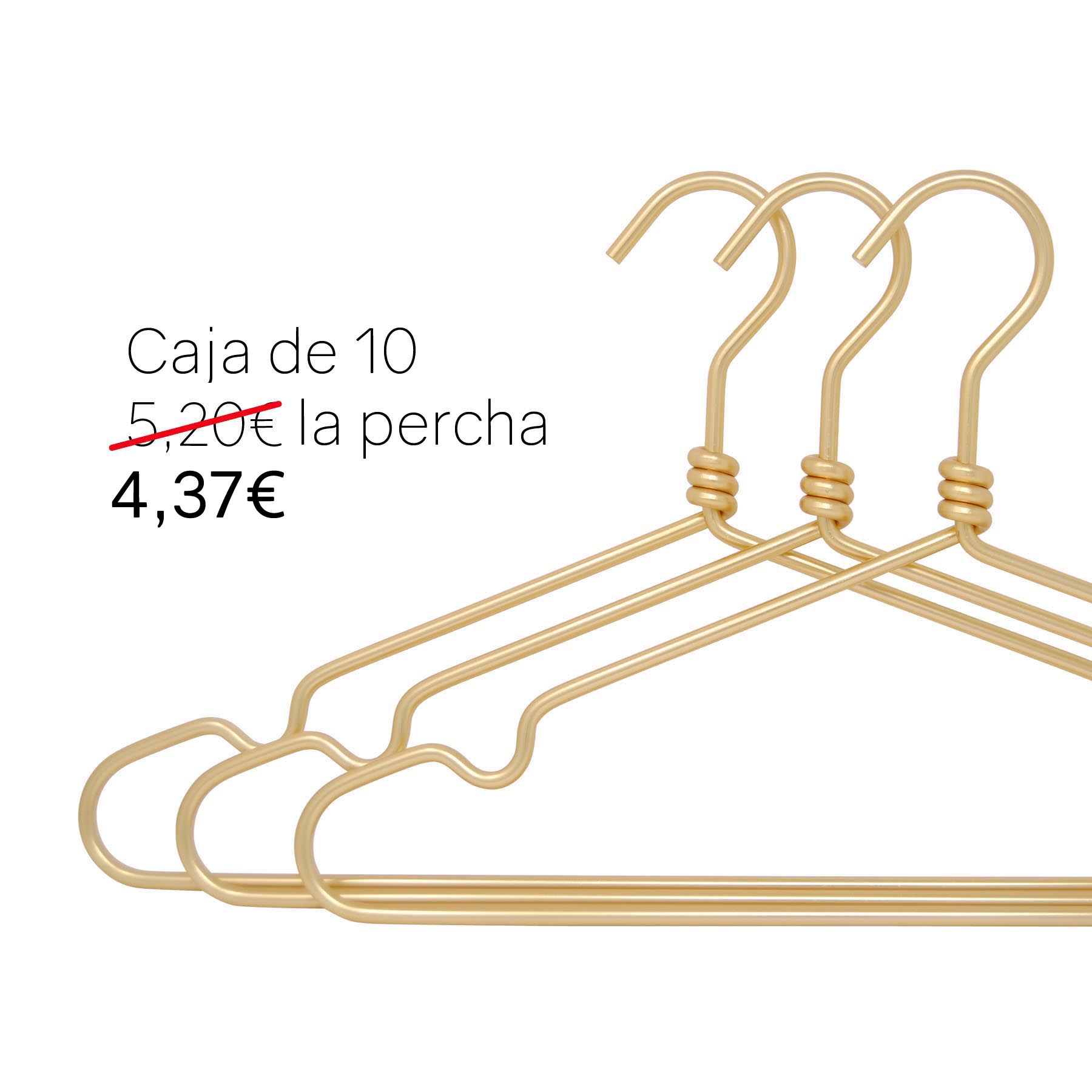 Perchas doradas Perchas doradas