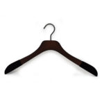 wooden hangers for men's shirt with anti-slip