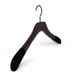 wooden hangers for men's shirt with anti-slip