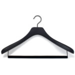 quality wooden hanger for suit