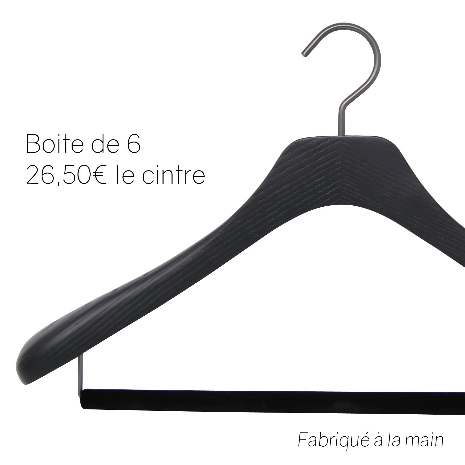 45 cm Le cintre Boutique ™ en bois cintres à large se termine pour homme vestes 45 cm Le cintre Boutique ™ en bois cintres à large se termine pour homme vestes