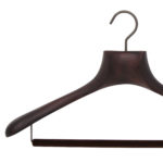 Luxury wooden hanger for suit