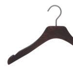 Wooden hanger for dresses