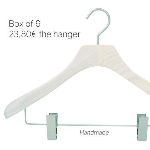 Jacket women hangers for women, whitewahed color