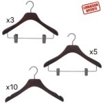 ensemble de cintres de luxe pour femme