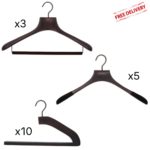 set of luxury hangers for men