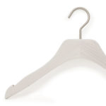 hanger for dresses, with notches