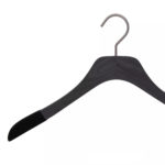 15 cintres en bois pour chemise coloris noir