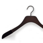 Thin wooden hanger for shirt