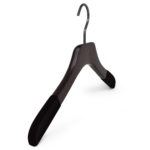 wooden hanger for women with velvet anti-slip