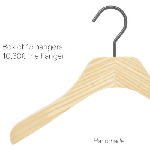 Wooden luxury hangers for children