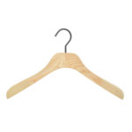 Cintres en bois de luxe pour chemise - vernis naturel