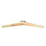 wooden hanger for children with velvet anti-slip