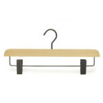 grucce in legno, con clip per gonna e pantaloni