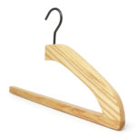 wooden hangers for pants, with anti-slip