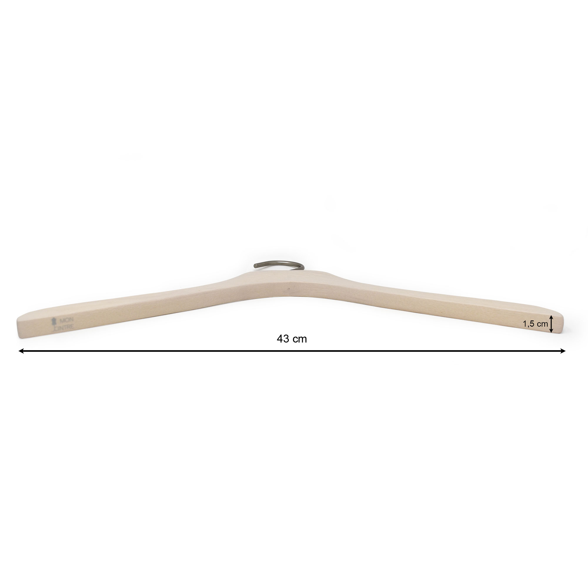 cintre-bois-blanc-43cm-4315-WW-4 cintre-bois-blanc-43cm-4315-WW-4
