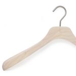 cintre pour veste coloris blanc lasuré - 43 cm