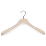 cintre pour veste coloris blanc lasuré - 43 cm