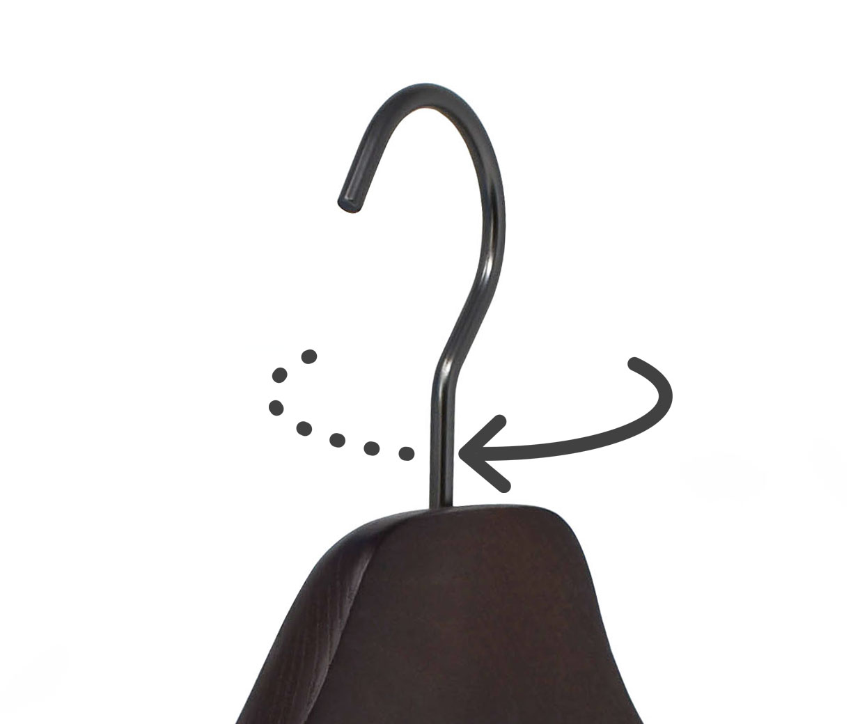 corchet pivotant chic crochet cintre pivotant
