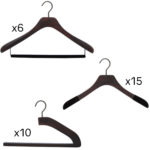 set dressing 31 luxury hangers for man